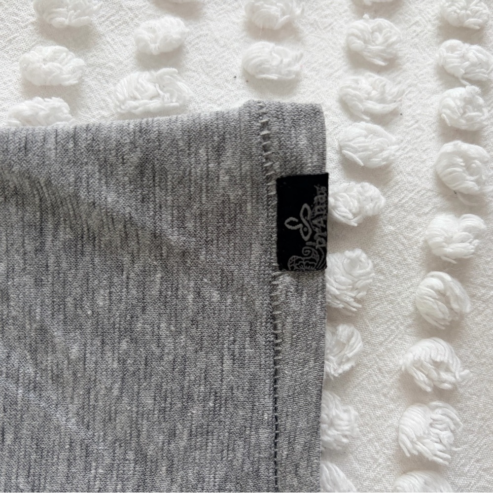 Prana Heather Gray Women's Short Sleeve Tee - Picture 4 of 4